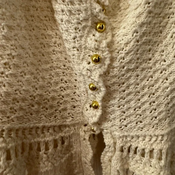 Anthropologie Flutter-Sleeve Sweater Top - Picture 5 of 7